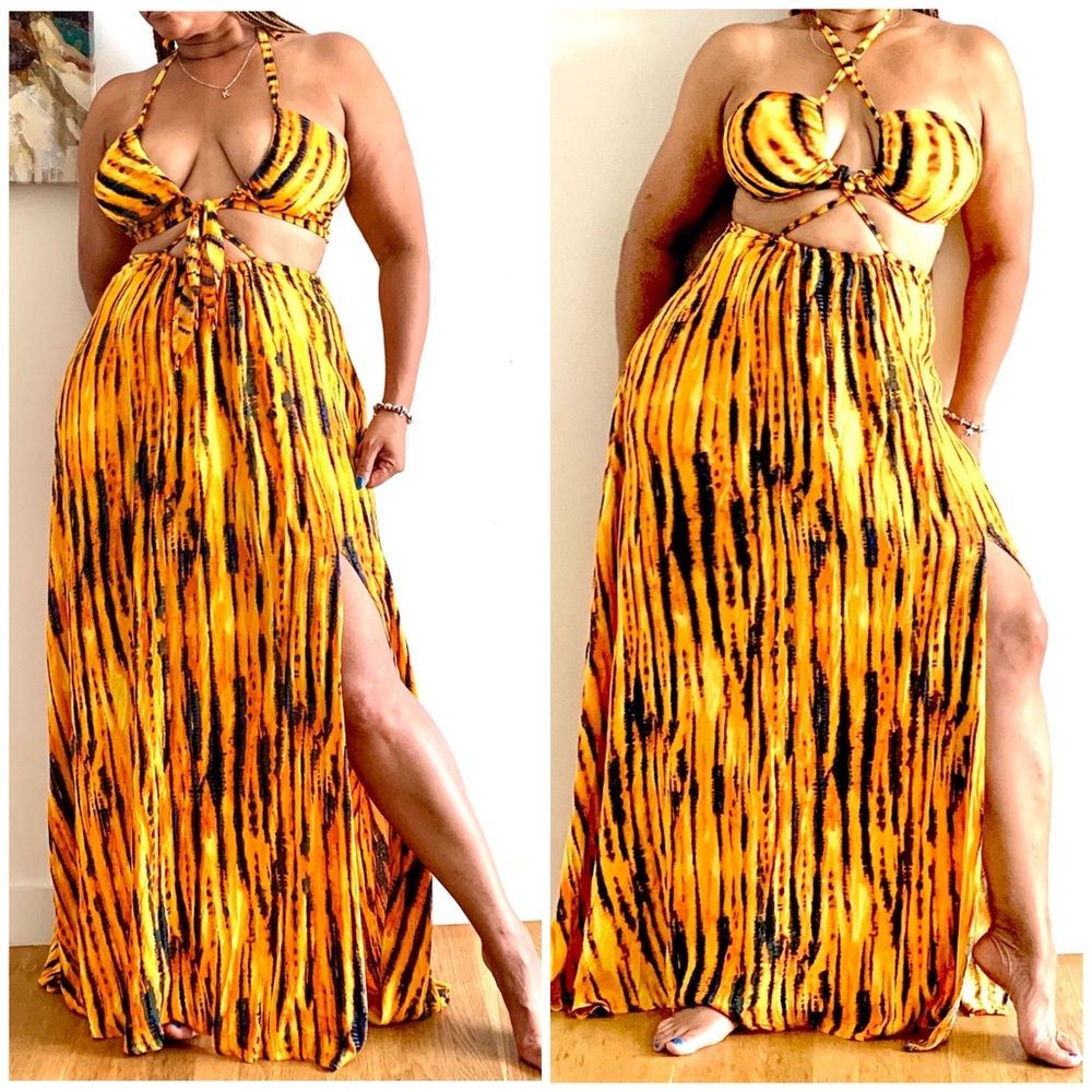 PAINTED LADT SUN DRESS